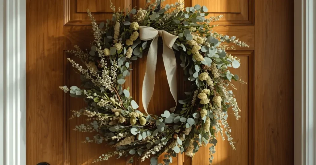 Hang a Seasonal Wreath