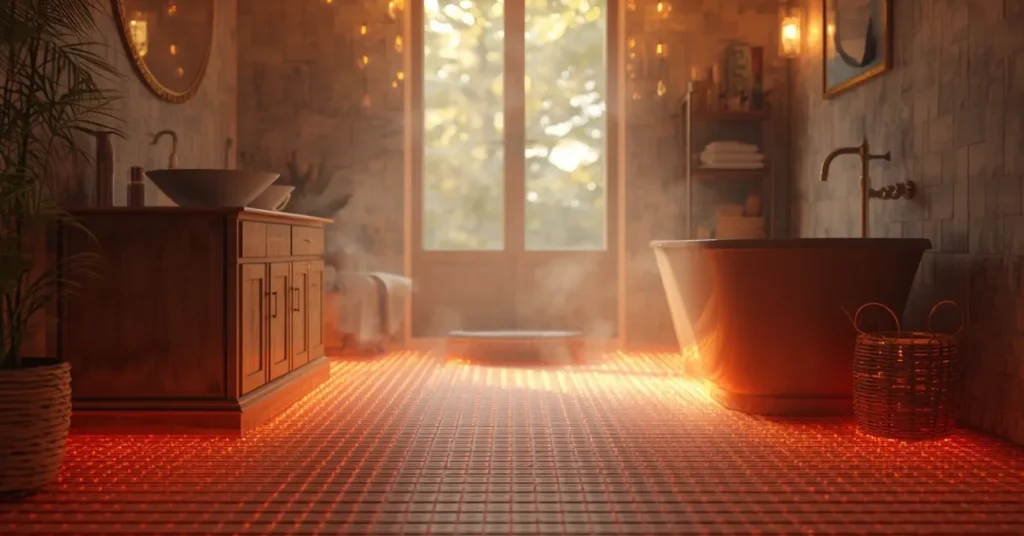 Heated Tile Flooring for Cozy Comfort
