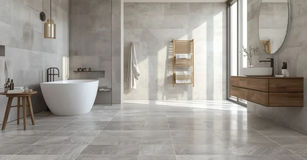 Large-Format Porcelain Tile