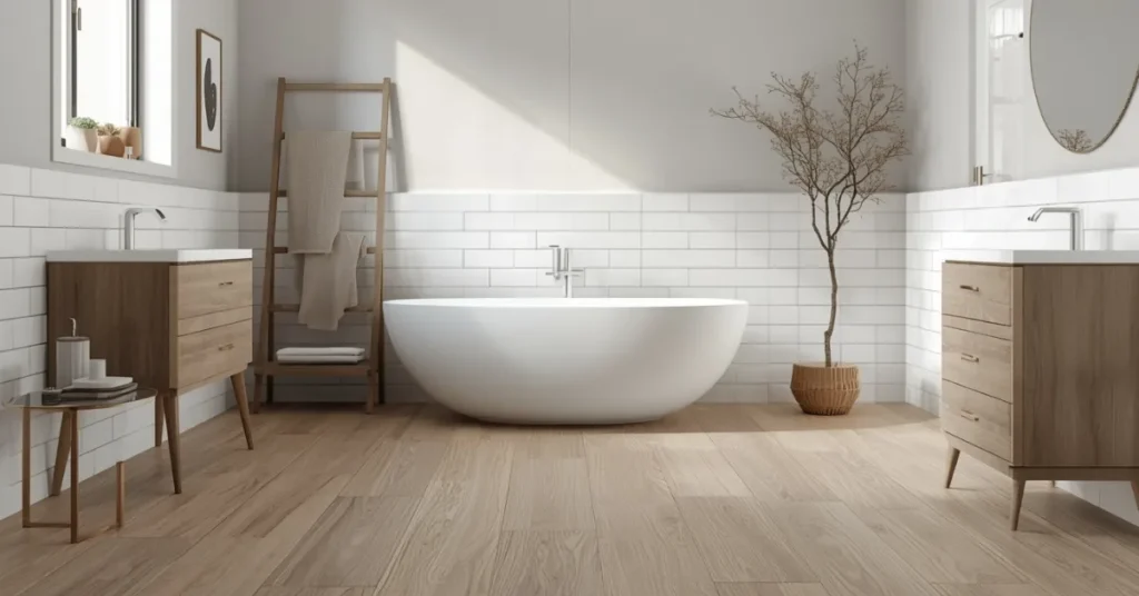 Light Oak Wood-Look Tile