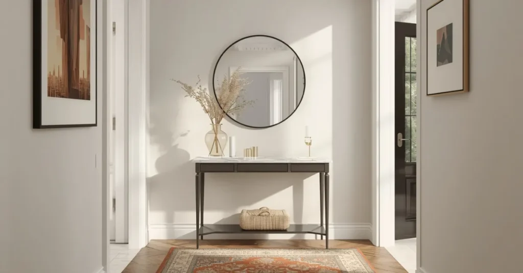 Marble-Top Console