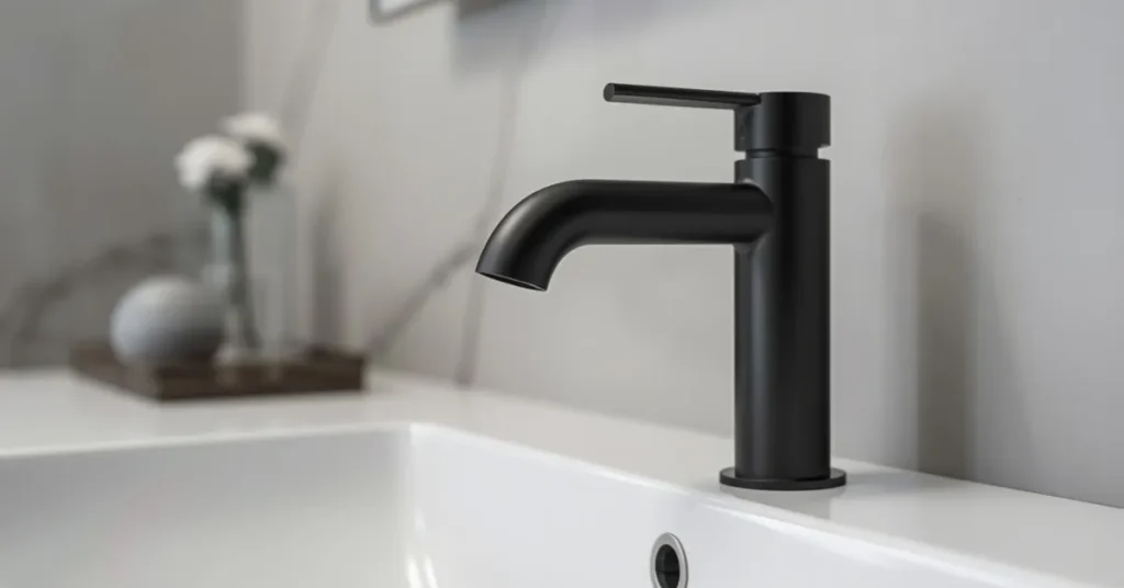 Matte Black Faucet
