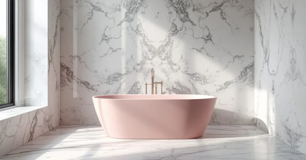 Millennial Pink and Marble