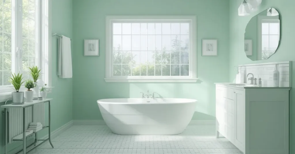 Mint Green Bathroom for a Light, Airy Feel