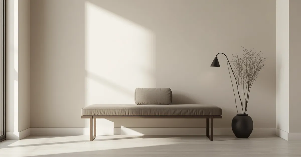 Modern Minimalist Bench