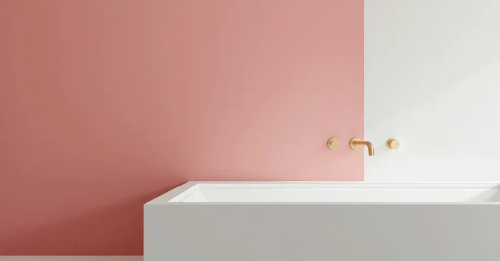Modern Minimalist Pink and Gold