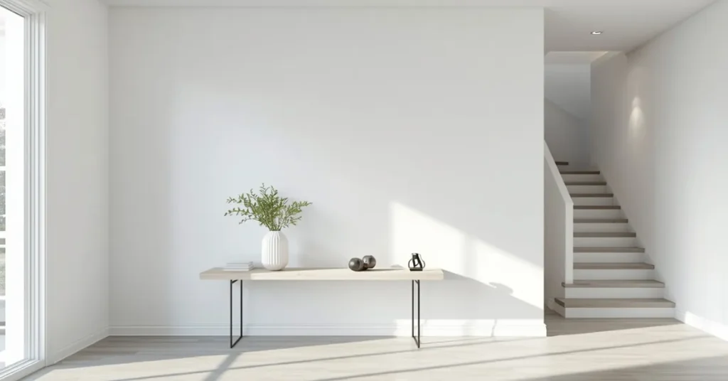 Modern Minimalist Split Level Entryway Ideas