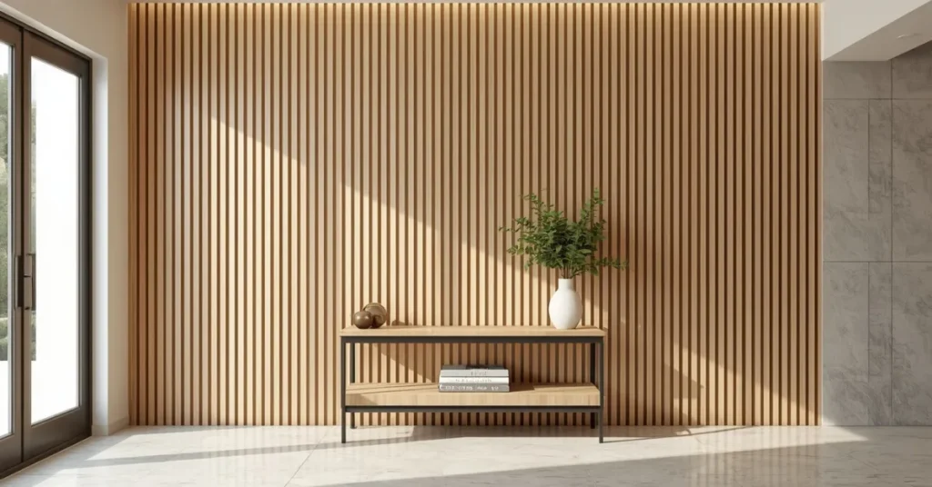 Modern Slat Wall Panels