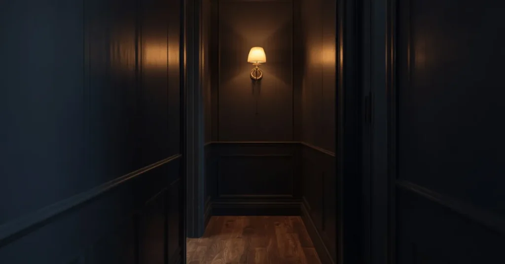 Moody Navy or Charcoal Entryway