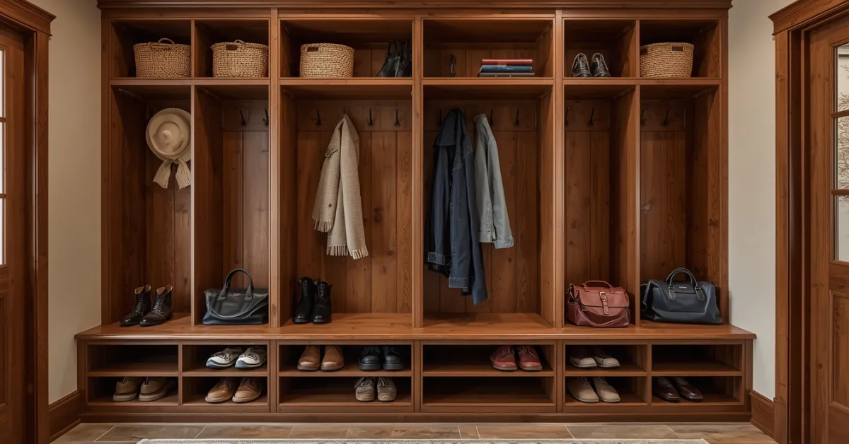 Mudroom-Style Locker System