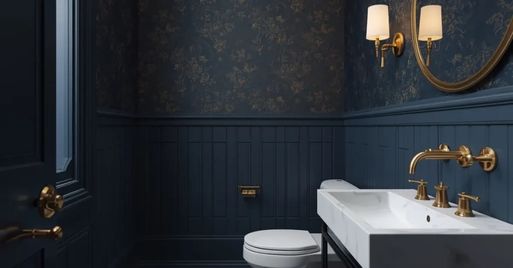 Navy Blue Wallpaper for a Rich, Moody Look