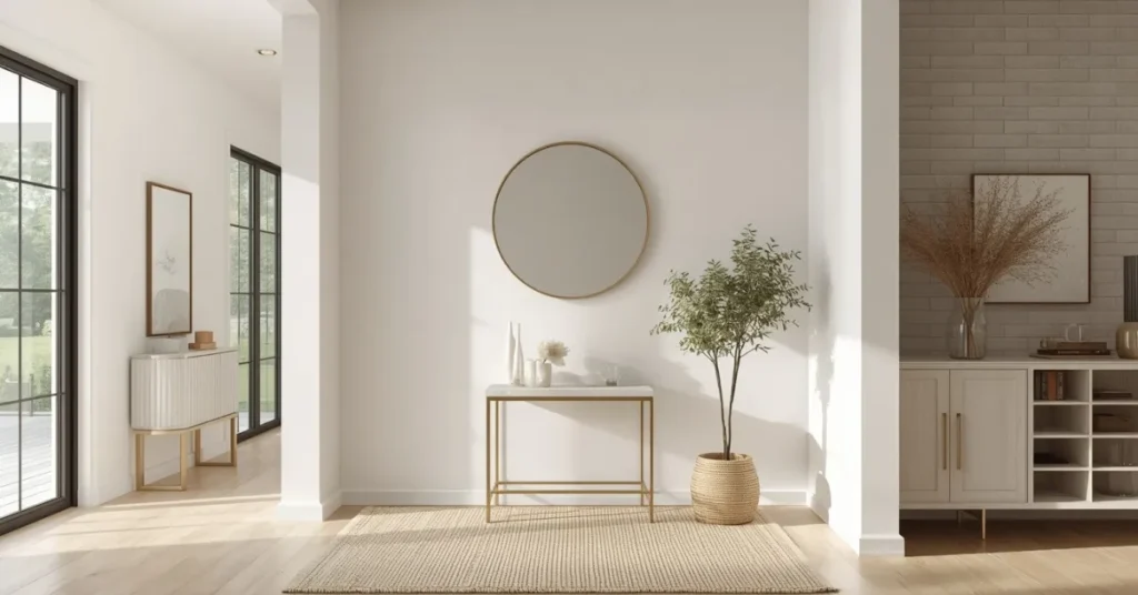 Open-Plan Entry Nook