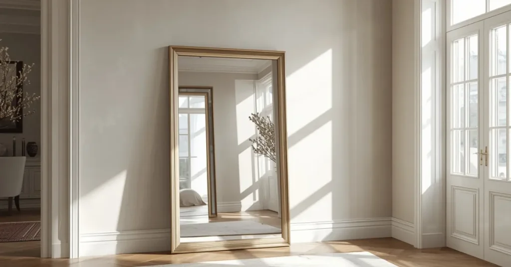 Oversized Statement Mirror
