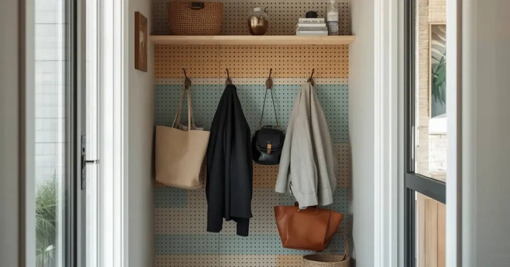 Pegboard Wall for a Flexible, Modern Look