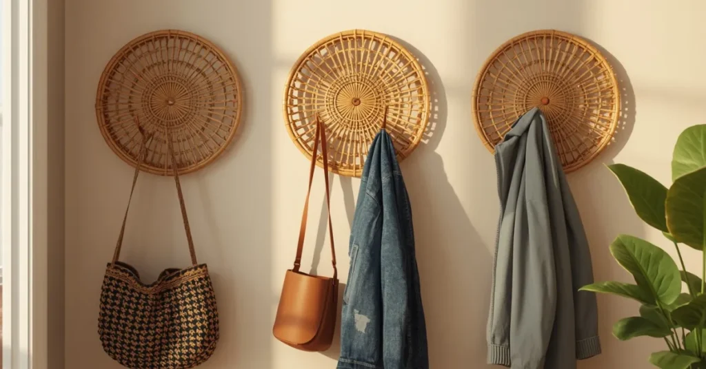 Rattan Wall Hooks