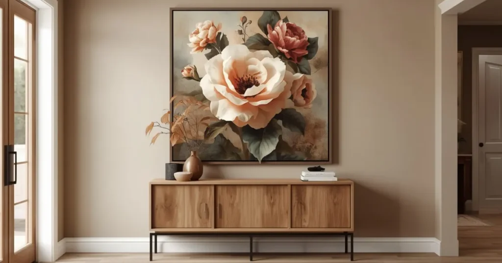 Romantic Floral Wall Art