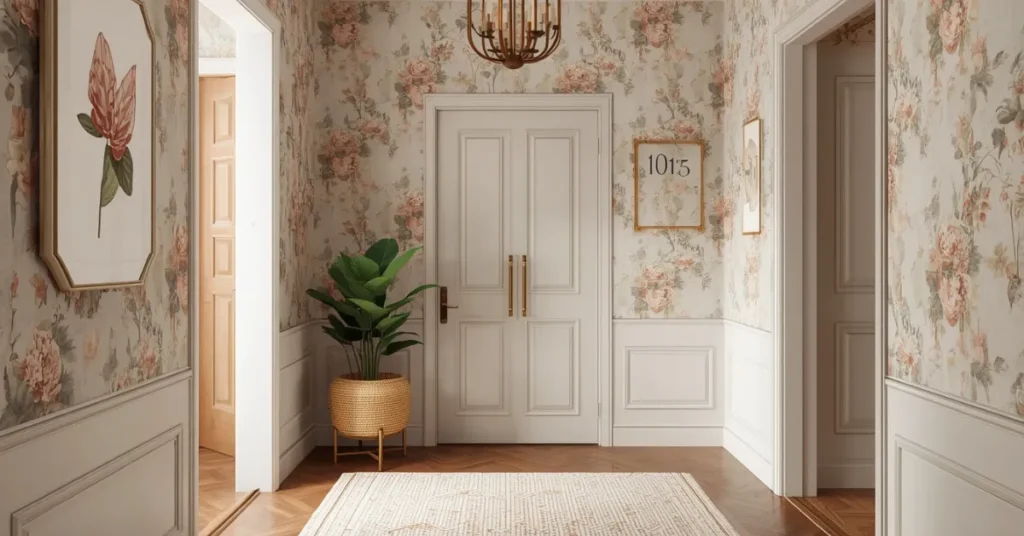 Romantic Floral Wallpaper