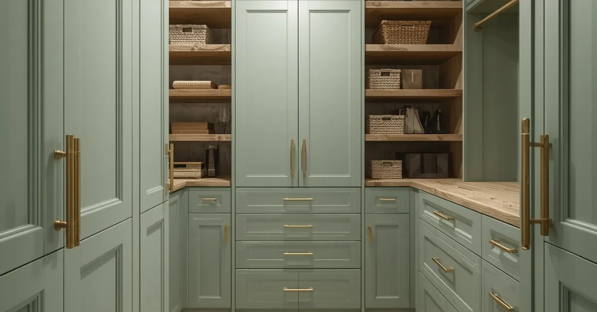 Sage Green Cabinetry
