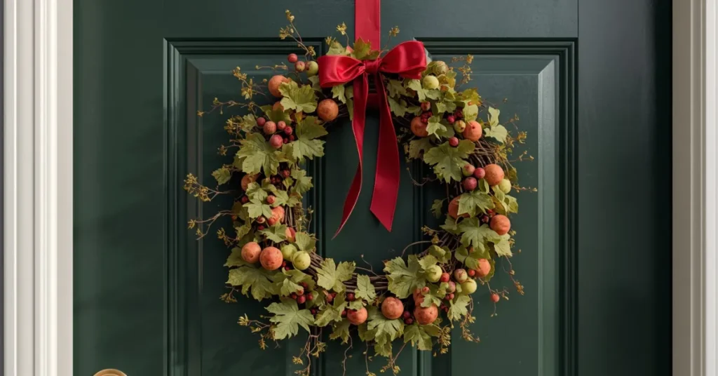 Seasonal Wreath Display