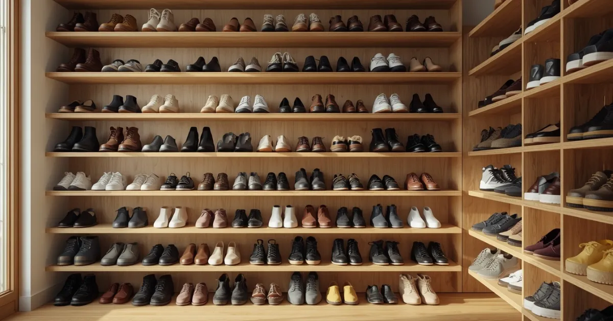 Shoe Wall Display