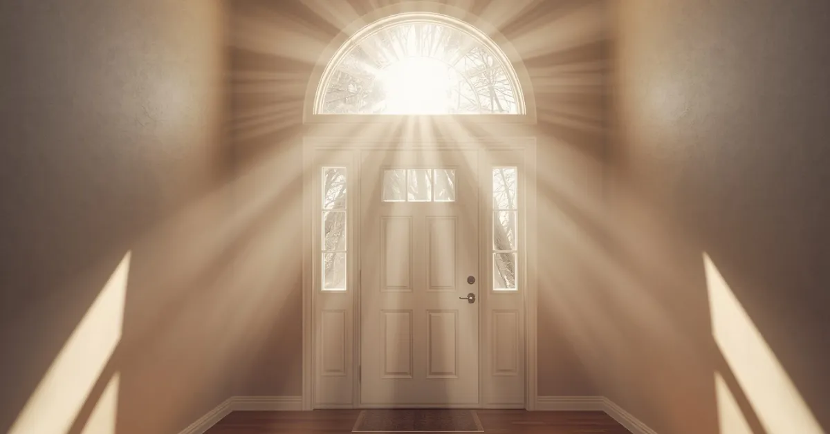 Skylight or Transom Window Above the Door