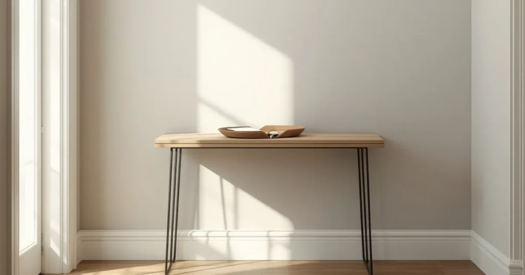 Slim Console Table