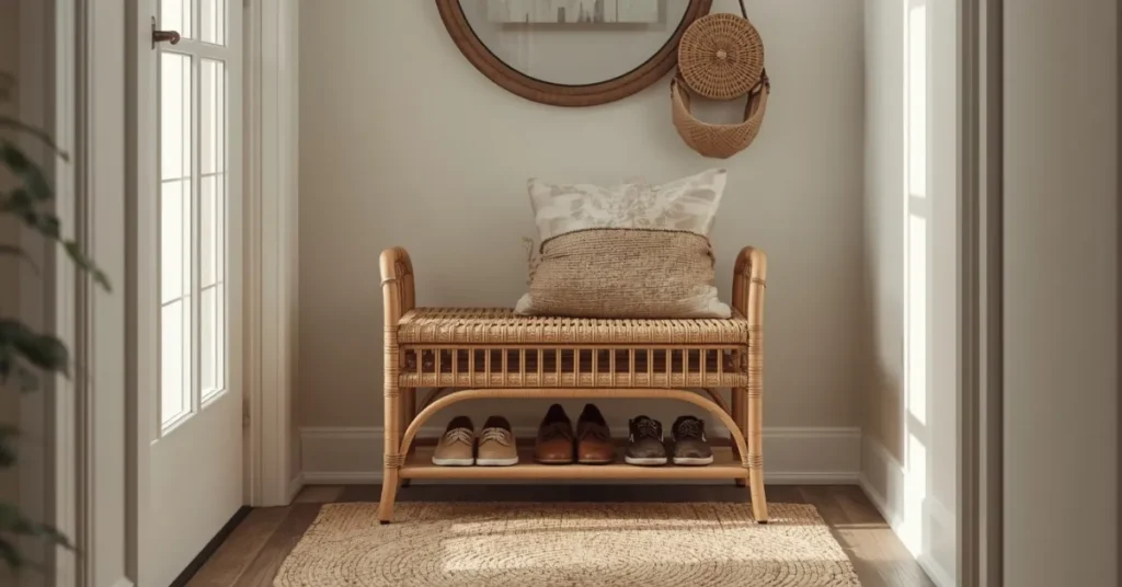 Small Entryway Bench