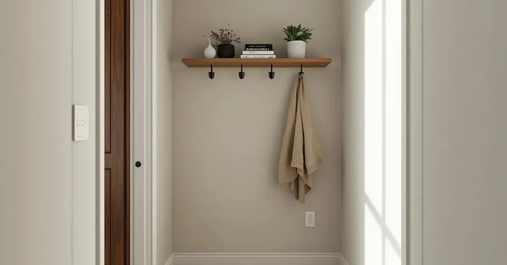 Small Space Entryway Idea