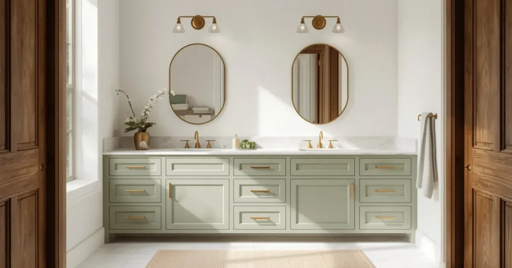 Soft Sage Green for a Calm Retreat