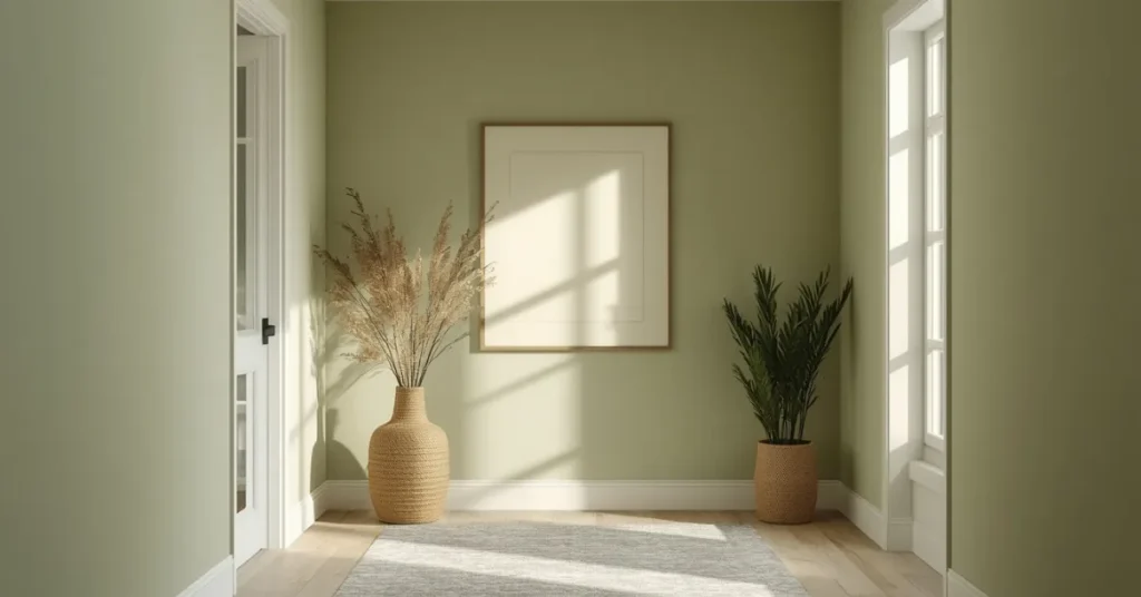 Soft Sage Green Walls