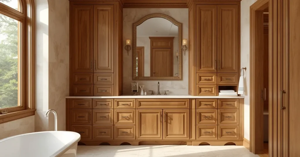 Splurge: Custom Built-In Vanity Tower