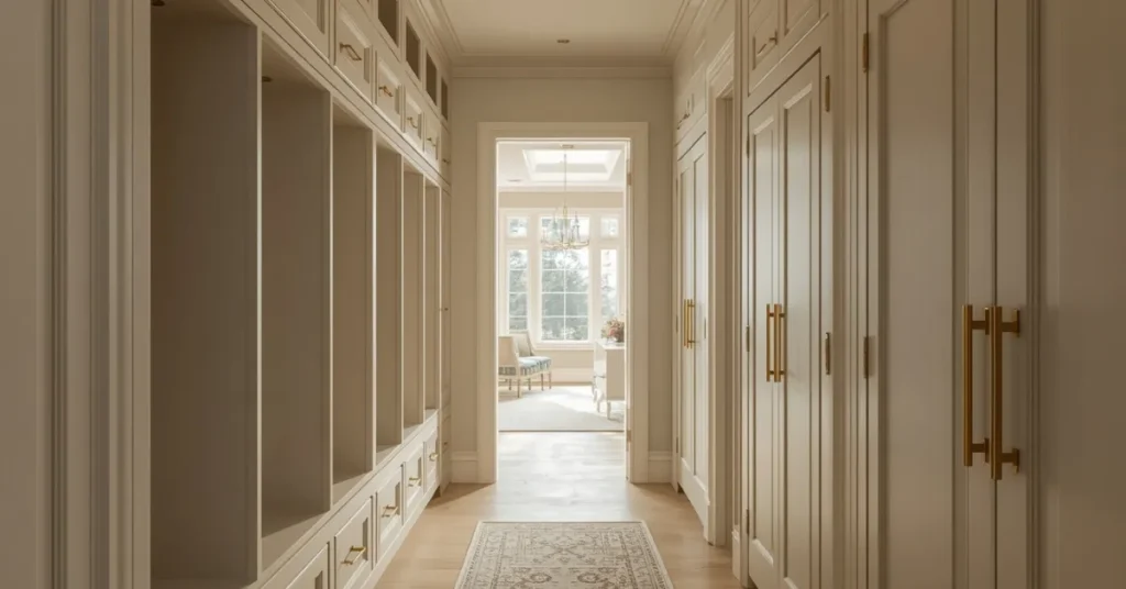Splurge-Worthy Built-In Entryway Cabinetry