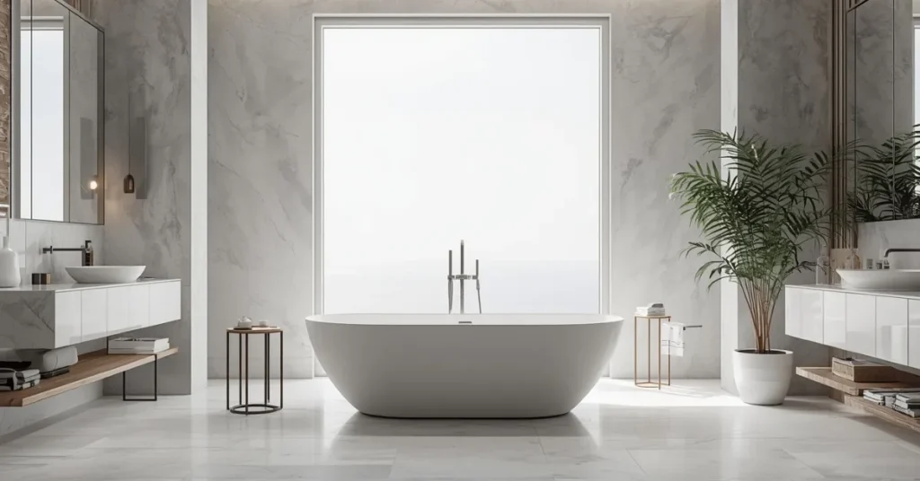Splurge-Worthy Freestanding Tub