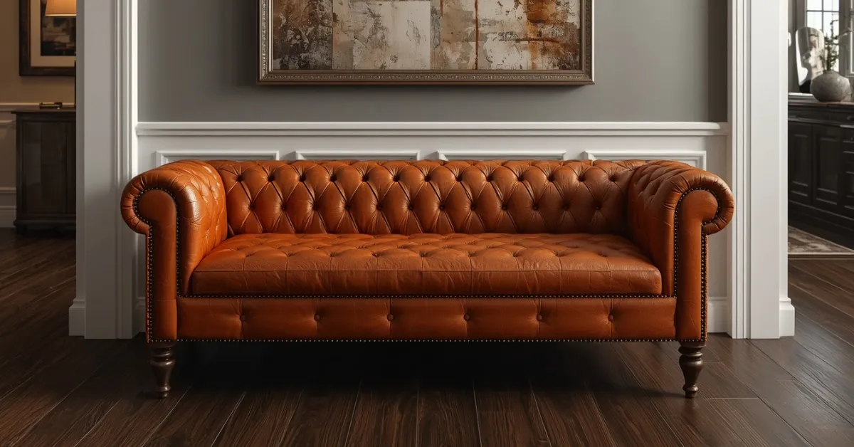 Splurge-Worthy Leather Bench