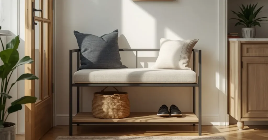 Studio Apartment Bench