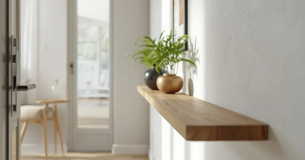 Studio Apartment Entry Ledge
