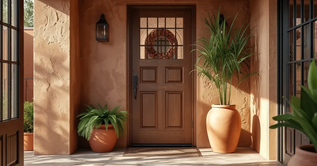 Terracotta and Warm Clay Tones