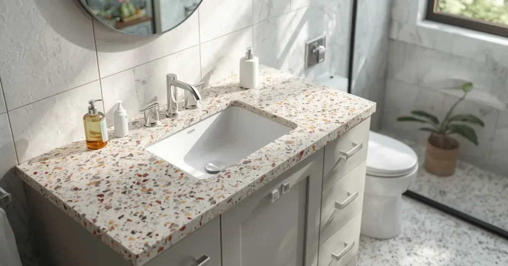 Terrazzo Countertop Vanity
