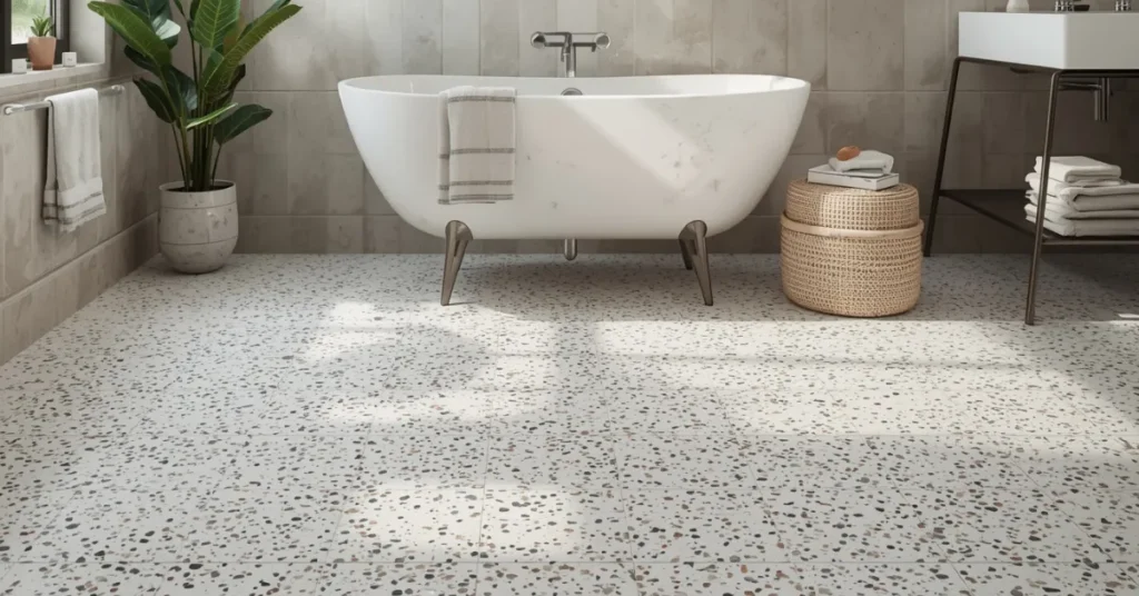 Terrazzo Flooring for a Retro-Modern Look