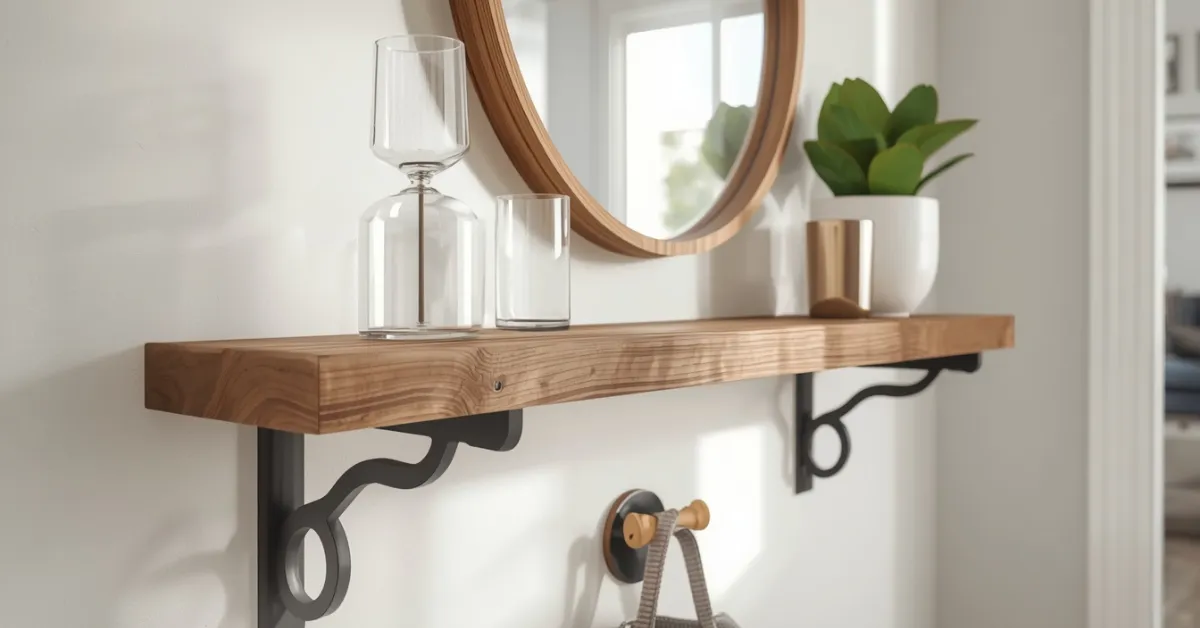 The Budget DIY Ledge Table