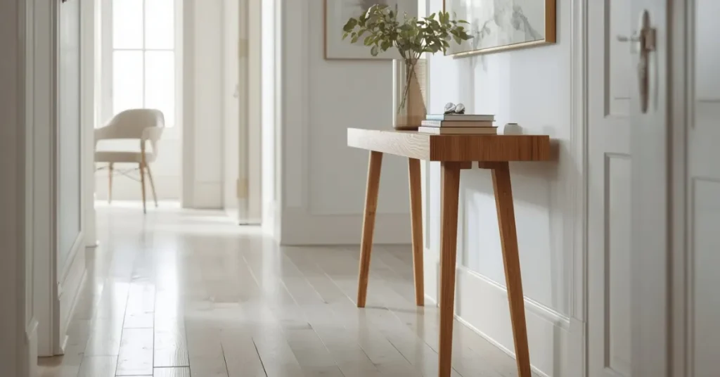 The Classic Wood Console Table