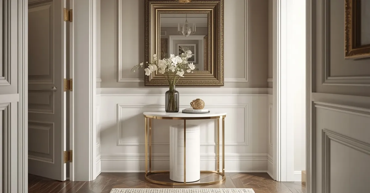 The Marble-Top Accent Table