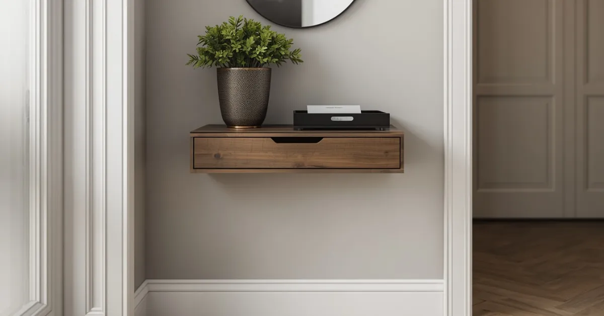 The Small Space Wall-Mounted Table