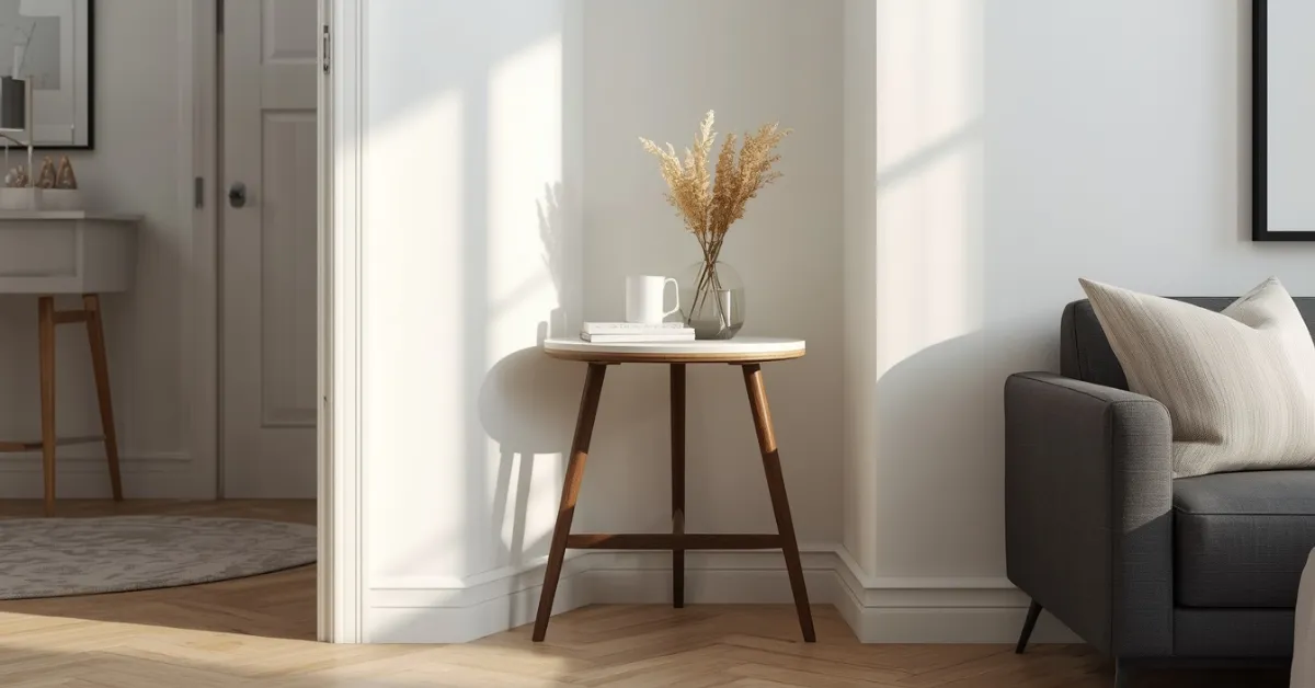 The Studio Apartment Corner Table