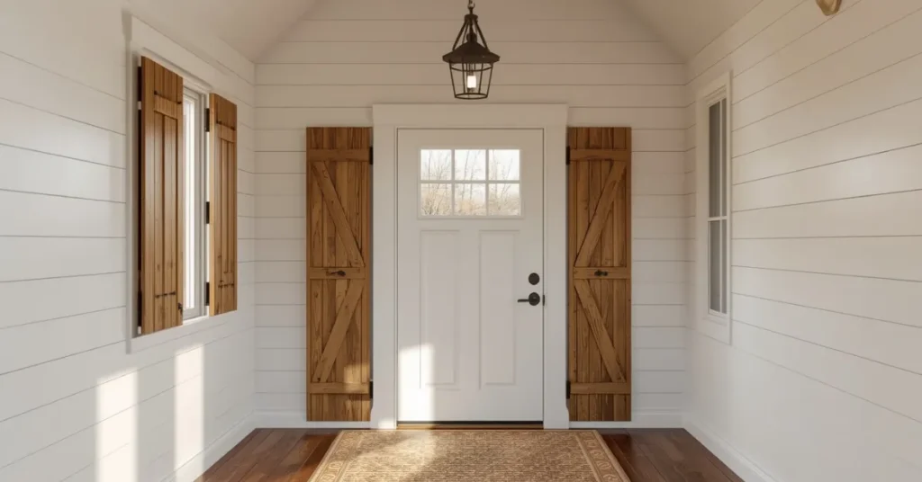 Try a Farmhouse Style Entry