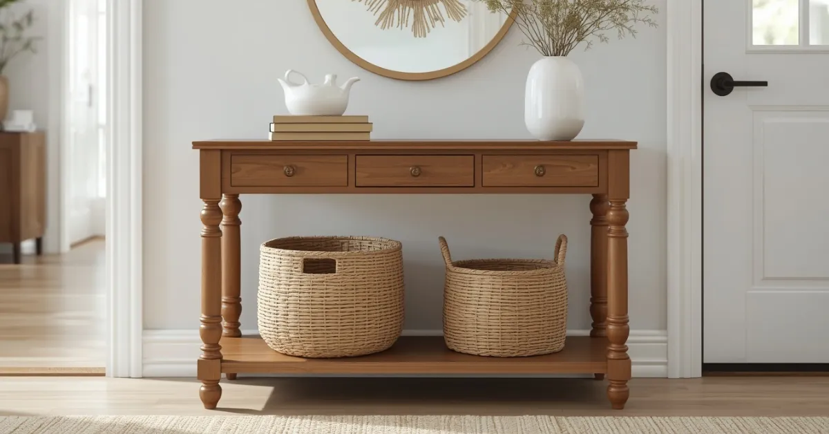 Two-Tier Table for Extra Storage