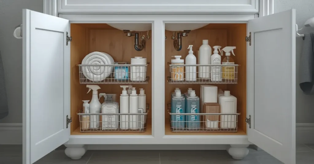 Under-Sink Pull-Out Drawers