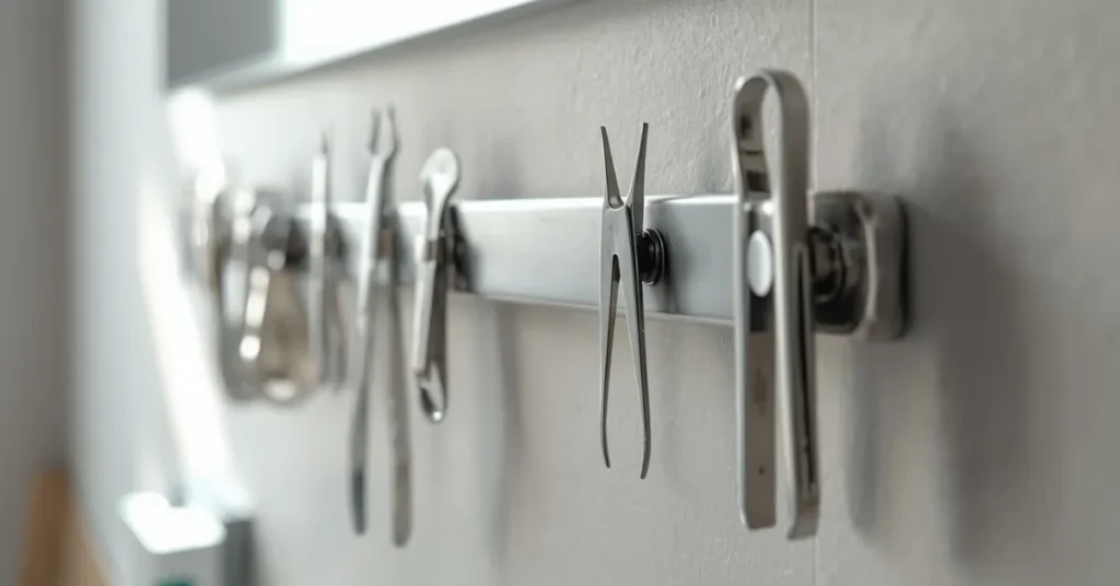 Wall-Mounted Magnetic Strip