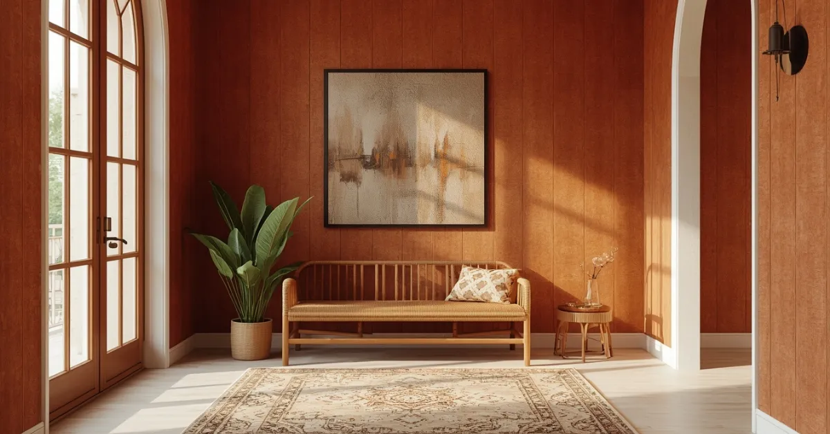 Warm Terracotta for a Cozy Hello