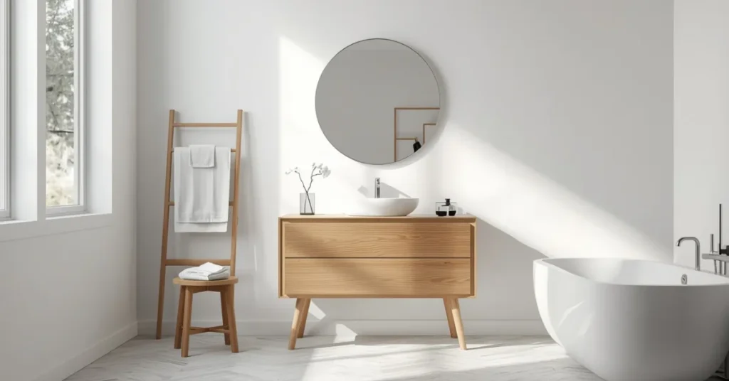 Warm White and Wood Combo